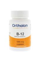 Ortholon B12 1000mcg Methylcobalamine Zuigtabletten 120st