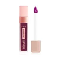 L'Oréal Parí LES MACARONS ultra matte liquid lipstick #830-blackcurrant c