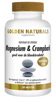 Golden Naturals Magnesium & Crampbark Tabletten