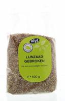 Idyl Lijnzaad gebroken 500 gram