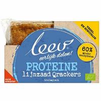 Leev Bio oerrr qrackers vezelrijk proteine&lijnzaad