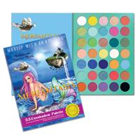 rudecosmetics RUDE Cosmetics Lidschattenpalette Merfantasia 35 Eyeshadow Palette Book 8