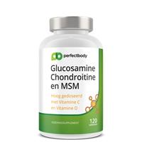 Perfectbody Glucosamine Chondroitine En MSM Tabletten - 120 Tabletten