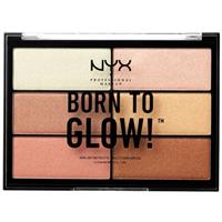 nyxprofessionalmakeup NYX Professional Makeup - Born To Glow Highlighter Palette