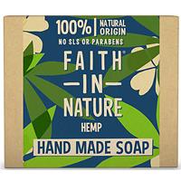 Faith in Nature Hand Made Hemp Soap - SeifenstÃ¼ck (Hemp)