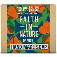Faith in Nature Hand Made Orange Soap - SeifenstÃ¼ck (Orange)
