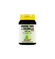 SNP Groene thee chlorella 400 mg puur 60 capsules