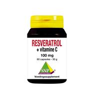 SNP Resveratrol + vitamine c 100 mg 60 capsules