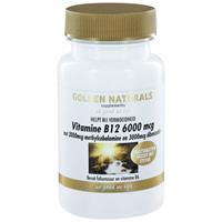 Golden Naturals Vitamine B12 6000mcg Zuigtabletten