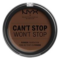 NYX Professional Makeup Can't Stop Won't Stop  Kompakt Foundation  10.7 g Nr. 22.7 - Deep Walnut