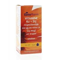 Sanopharm Vitamine K2 D3 Emulsan (10ml)