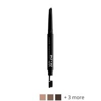 NYX Professional Makeup Fill & Fluff Pomade Pencil Augenbrauenstift  0.2 g Nr. 08 - Black
