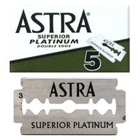 Gillette Astra Superior Platinum Double Edge Scheermesjes 5 Stuks