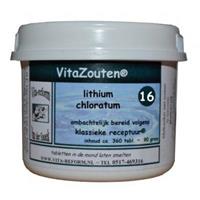 Vitazouten Lithium chloratum VitaZout Nr. 16 360 tabletten