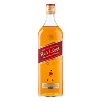 Johnnie Walker Red Label Blended Scotch Whisky 1 Liter  - Whisky
