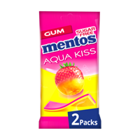 Mentos Aqua Kiss Strawberry - Mandarin 2-pack