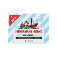 Fisherman Original extra sterk suikervrij 3-pack