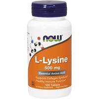 L-Lysine 500mg Now Foods 100tabl