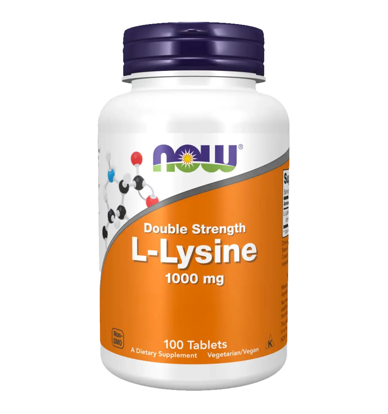 Now Foods L-Lysine 1000mg - 100 tabl