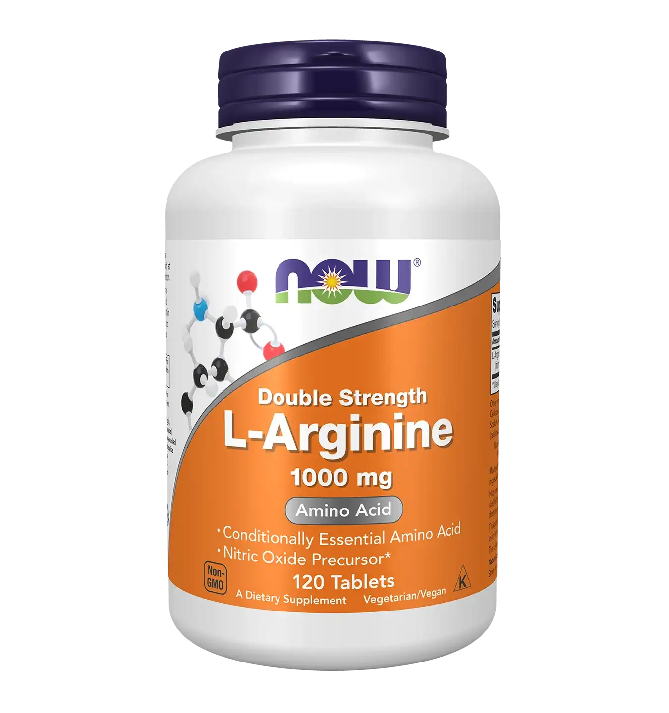 Now Foods L-Arginine 1000mg - 120 tabl