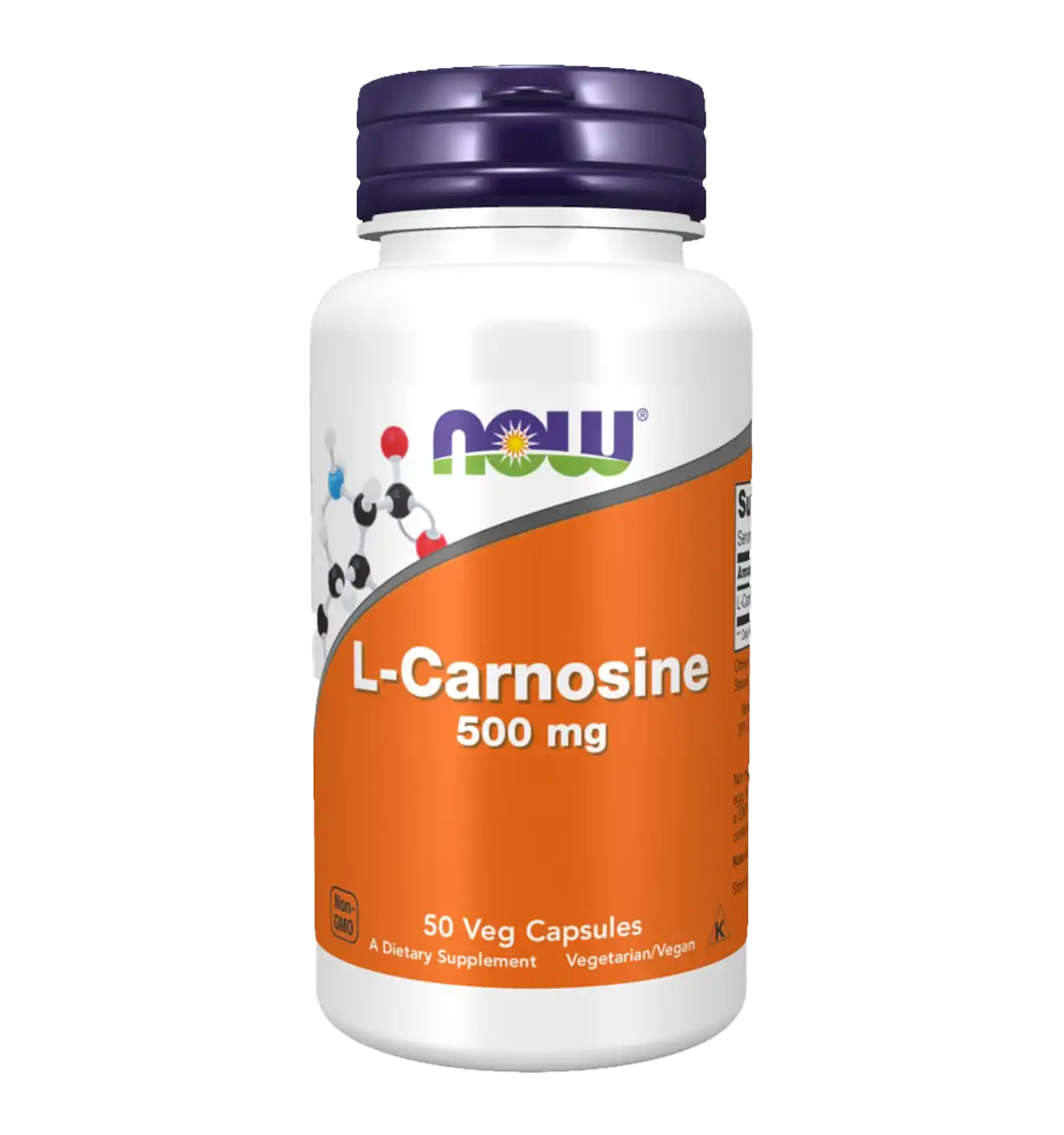 Now Foods L-Carnosine 500mg - 50 v-caps