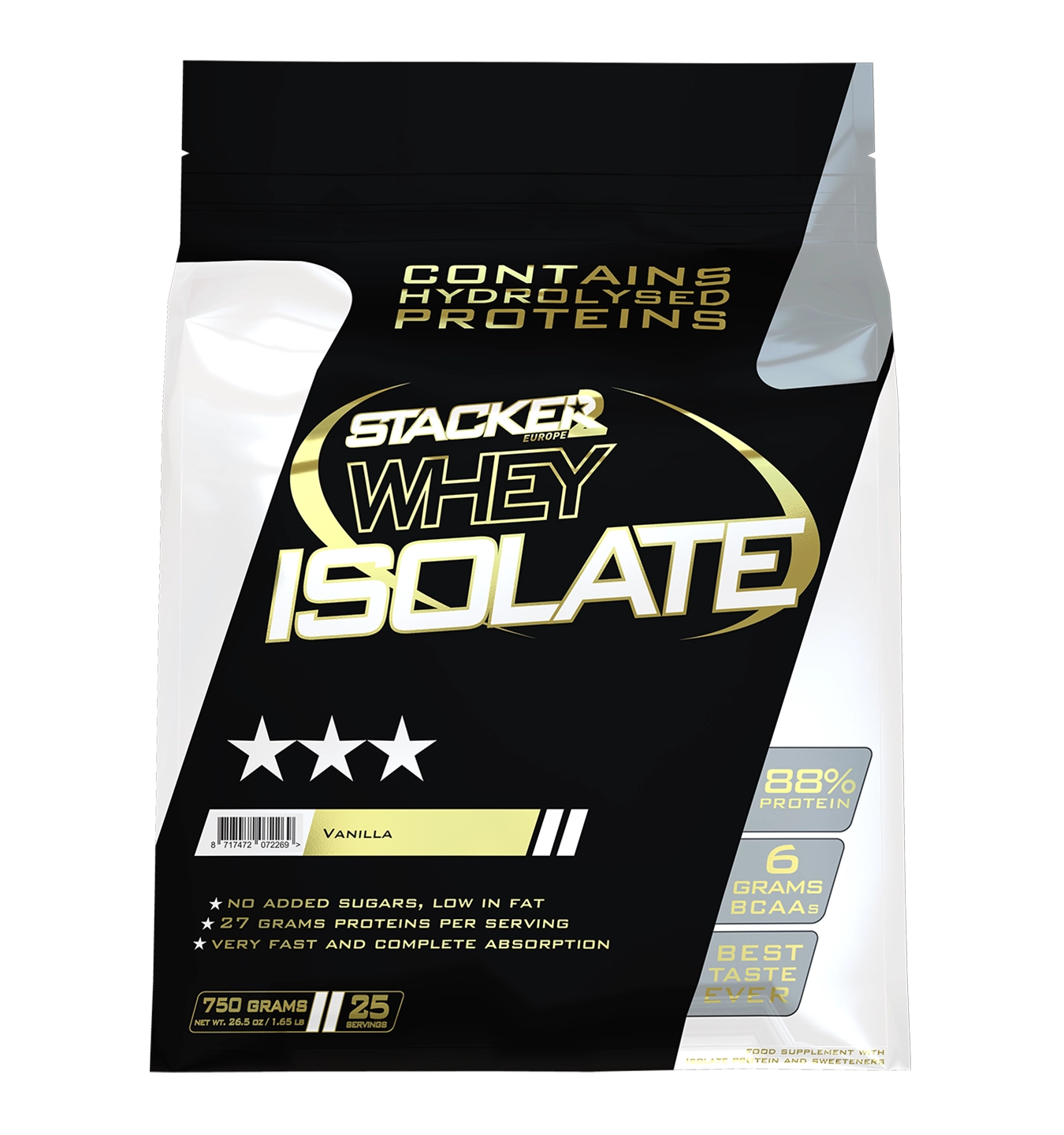 Stacker2 Whey Isolate Stacker - 750 g - Vanille