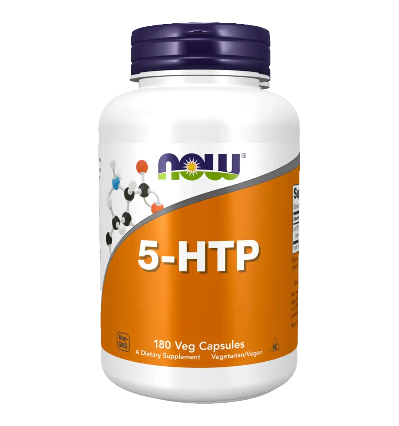 Now Foods 5-HTP 50mg - 180 v-caps