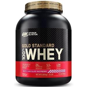 Optimum Nutrition 100% Whey Gold Standard 2270gr White Choco Raspberry