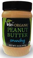 Oskri Organic Peanut Butter Crunchy