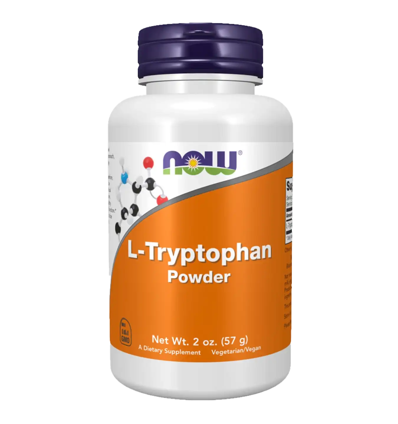 Now Foods L-Tryptophan Powder - 57 g