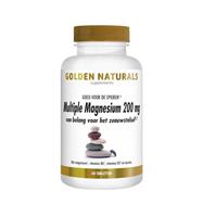 Golden Naturals Multiple Magnesium 200mg Tabletten