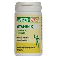 LANGER-vital Vitamin K2 + D3 + Calcium
