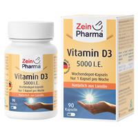 ZeinPharma Vitamine D3 5000 I.E. (90 capsules)