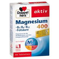 Doppelherz aktiv Magnesium 400 + B1 + B6 + B12 + Folsäure Tabletten