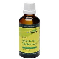 allcura Vitamin D3 Tropfen 1000 i.E.