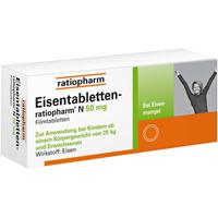 ratiopharm Eisentabletten- N 50 mg Filmtabletten