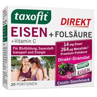 taxofit Direkt Eisen + Folsäure + Vitamin C