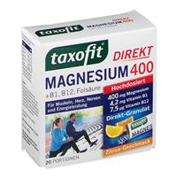 taxofit Magnesium 400 Direkt-Granulat