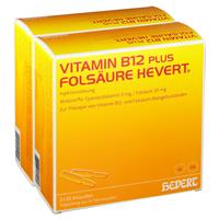 HEVERT Vitamin B 12 -  Plus Folsäure -  Ampullen