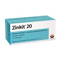 Wörwag Pharma Zinkit 20 Dragees
