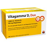 Wörwag Pharma Vitagamma D3 DUO 1.000 I.e. Vitamin D3 150 mg Magnesium NEM