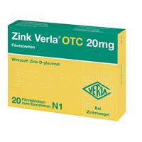 VERLA Zink  OTC 20 mg Filmtabletten