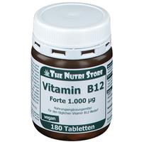 THE NUTRI STORE Vitamin B12 Forte 1.000 µg