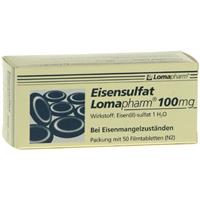 Lomapharm Eisensulfat  100 mg Filmtabletten