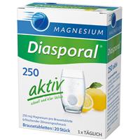 Magnesium Diasporal Magnesium-Diasporal 250 aktiv, Brausetabletten