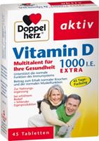Queisser Pharma GmbH & Co. KG Doppelherz Vitamin D 1000 I.E. EXTRA Tabletten