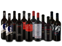 Verschiedene Italienisches Rotwein-Topseller-Probierpaket