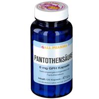 GALL PHARMA Pantothensäure 6 mg GPH Kapseln