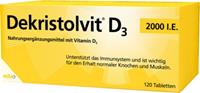 Hübner Naturarzneimittel  DEKRISTOLVIT D3 2.000 I.E. Tabletten