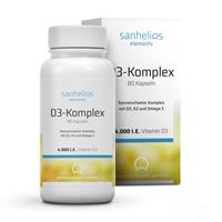Roha Arzneimittel GmbH Sanhelios Vitamin D3 Sonnenvitamin-komplex Mit K2